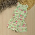 رامپر دخترانه فلامینگو