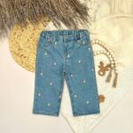 شلوار جین گلدوزی